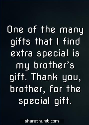 thanks my brother quotes